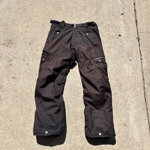 686 Smarty 3-in-1 Cargo Snowboard Pants Mens Large Black